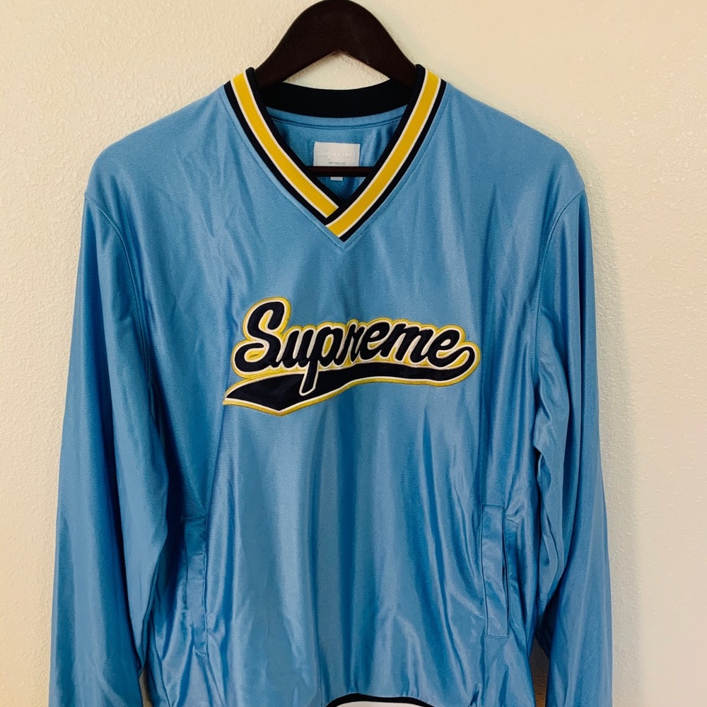 Supreme FW16 Baseball Warmup Jersey